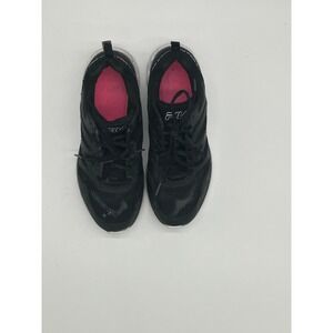 Fila Black Sneakers Womens Sz 9.5 Low Top Athletic Running Walking Shoes Mesh